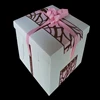 Custom Single Small Cupcake Box Design, Wholesale Printing Decorative Wedding Cake Paper Box