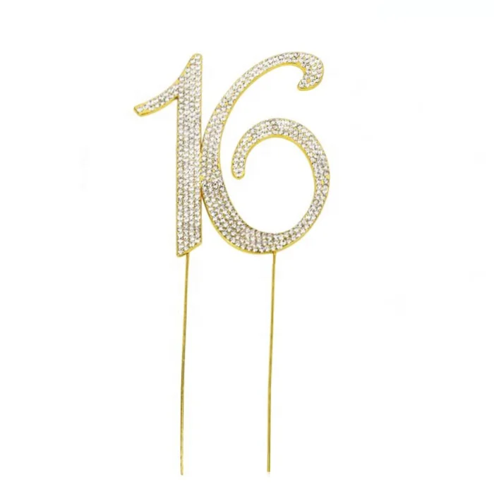 number 16 rhinestone cake topper.jpg