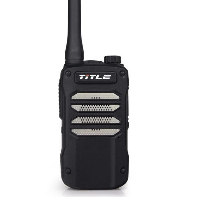 

Title Walkie Talkie Long Range 6W High Power UHF400-470MHz Handheld Portable Transceiver Two Way Radio walkie talkie