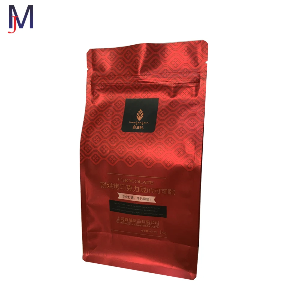 Download Matte Metallic Red Foil Pouch Packaging Resealable Mylar Flat Bottom Zip Lock Bag For 1kg Chocolate Buttons Buy Flat Bottom Zip Lock Bag Foil Pouch Packaging Sealable Mylar Zip Lock Bags Product On