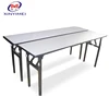Factory Wholesale Wedding Event Long Foldable Rectangle PVC Table