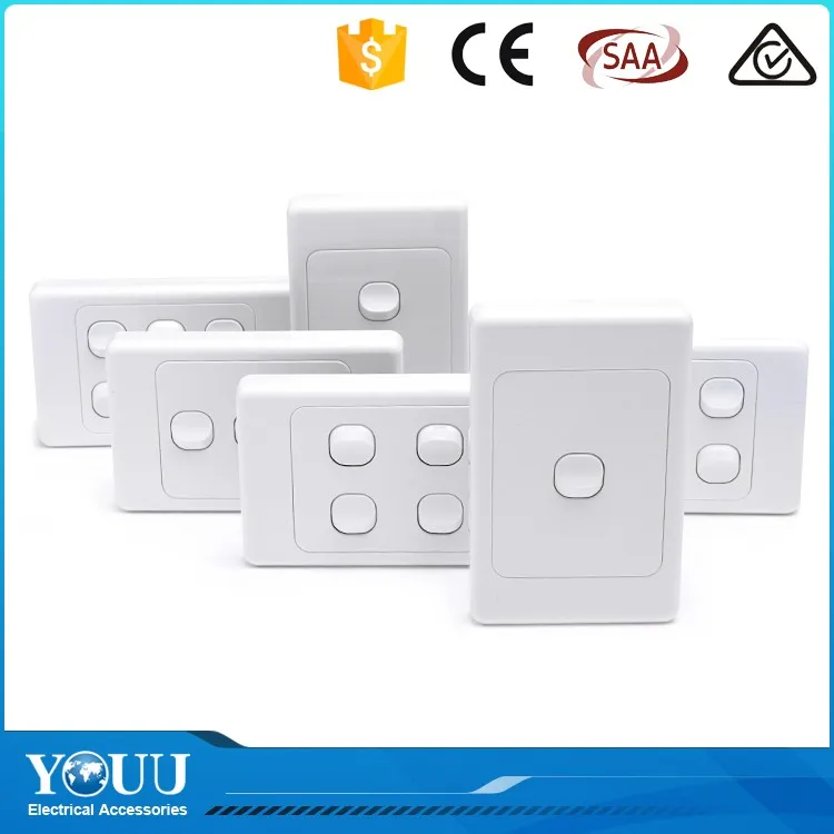YOUU Looking For Agents To Distribute Our Products New Design Reset Wall Switch SAA GPO