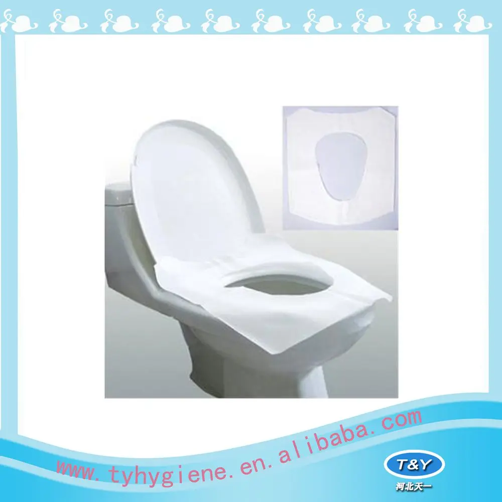 Disposable Hygienic Toilet Seat Cover Paperwater Soluble Paper Toilet