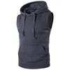 2019 fitness custom stringer hoodie tank top muscle tank top men plain gym vest for men