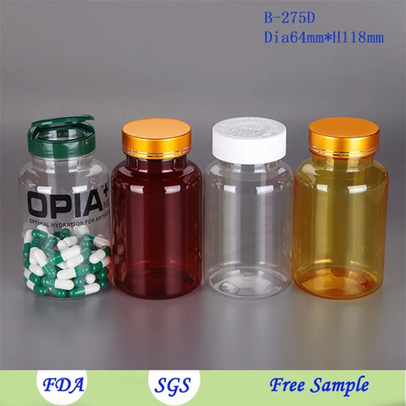 Factory Outlet 275ml Empty White Pharmacy Pill Container Jar,Wholesale 275cc Hdpe Plastic