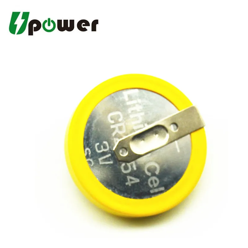 Lithium 3v Cr2354 Button Cell Battery With Solder Tabs Tags Pins