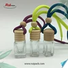 5ml Square/Round/Rectangle/unique Shape Glass Perfume hanging Car Diffuser Bottle