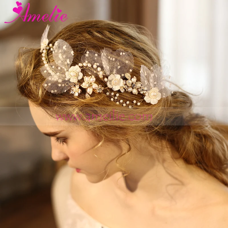 Fairy Gentle Garden Wedding Princess Hair Accessory Flower Clips