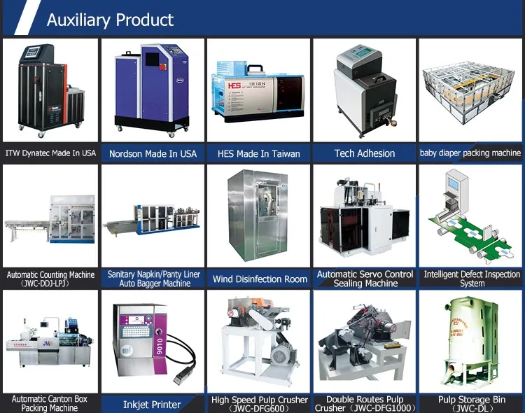 Manufacturer price diaper making complete machine full automatic baby diapers machines cost