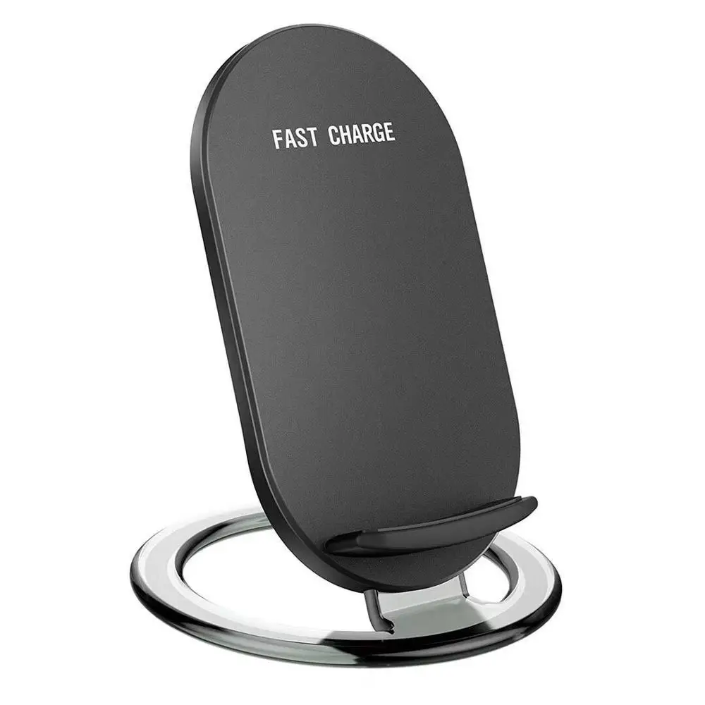 

WB900 Qi Wireless Charger Fast Charging Stand for iPhone 8/8 Plus iPhone X/Samsung Galaxy S8,S8 Plus wireless quick charger, White / black