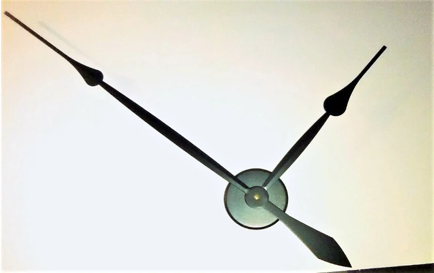 450mm 17 3/4 Inch Extra Large Big Spades Style Clock Hands Extra Long