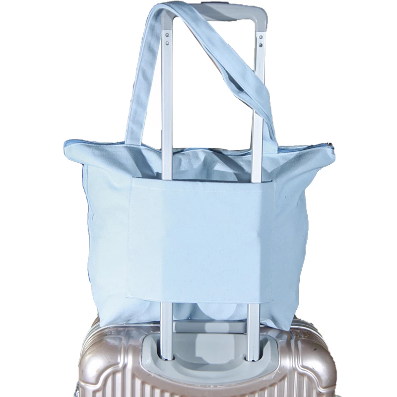 

Hot custom luggage bag printing duffle travel bag set organizer in Travel Bags