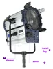 TV show film and studio light Fresnel Lens LED 150W Studio Spot Light