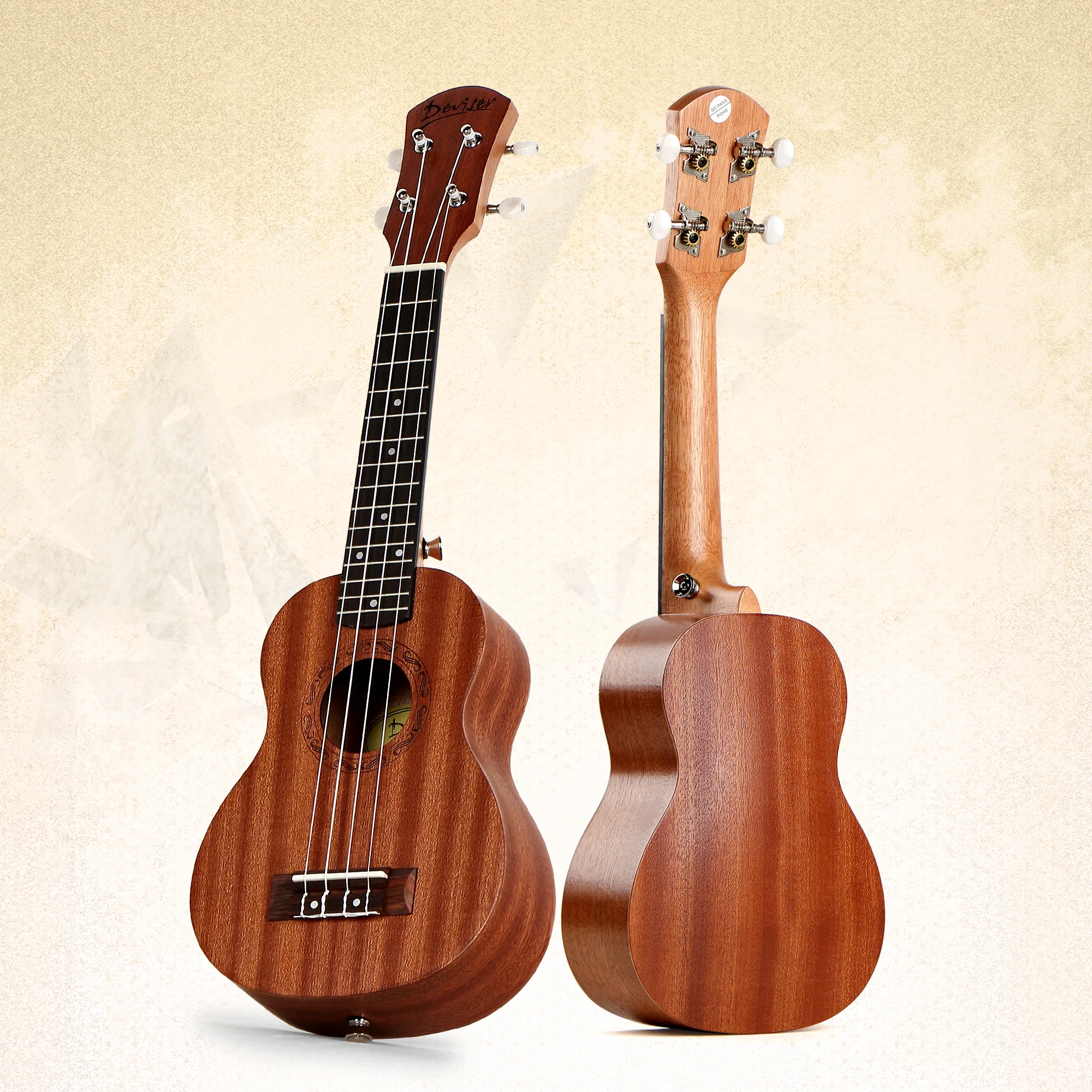 

Deviser high quality ukulele 21inch China wholesale cheap price competitive hot sell model UK-21-30M