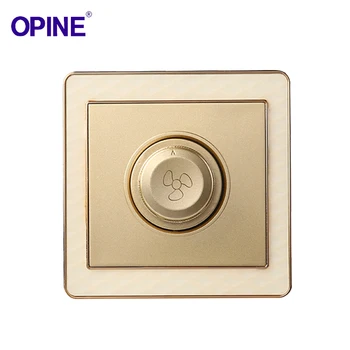 Ceiling Fan Electric Switch 1 Gang Fan Speed Controller Wall