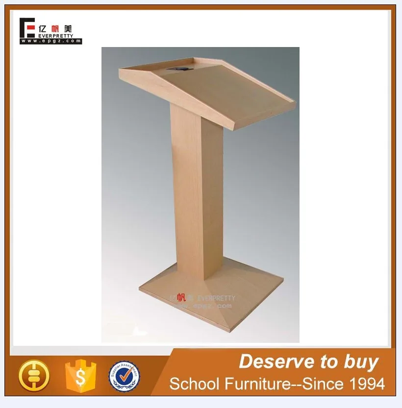 Details about   White Wood Podium School Lectern Conference Pulpit Conference Hotel Podium 
