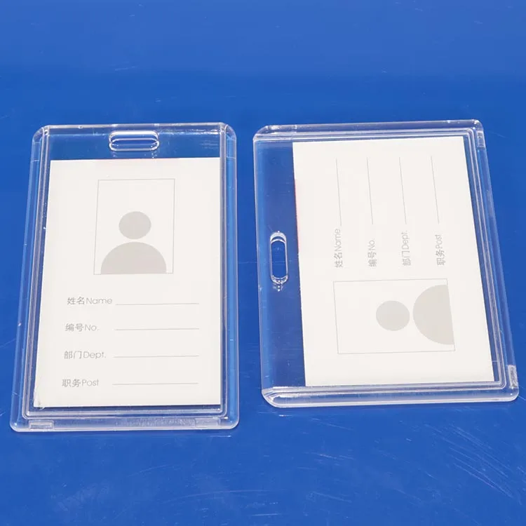 plastic id card holder