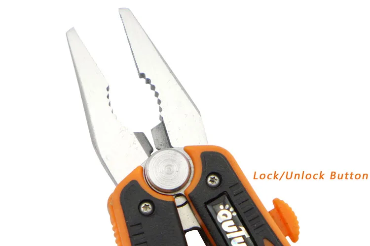 Outdoor Have 6 Kinds of Multifunctional Tool Knife