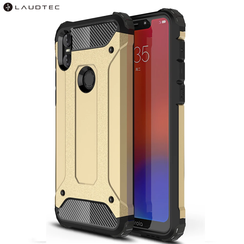 

Laudtec Hard Cover Soft TPU Hybrid Armor Case For Motorola One