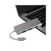 2019 USB3.0 USB2.0 hub OEM logo ODM Type-C to 7 port multifunction for macbook aluminum 2018 USB-C hub
