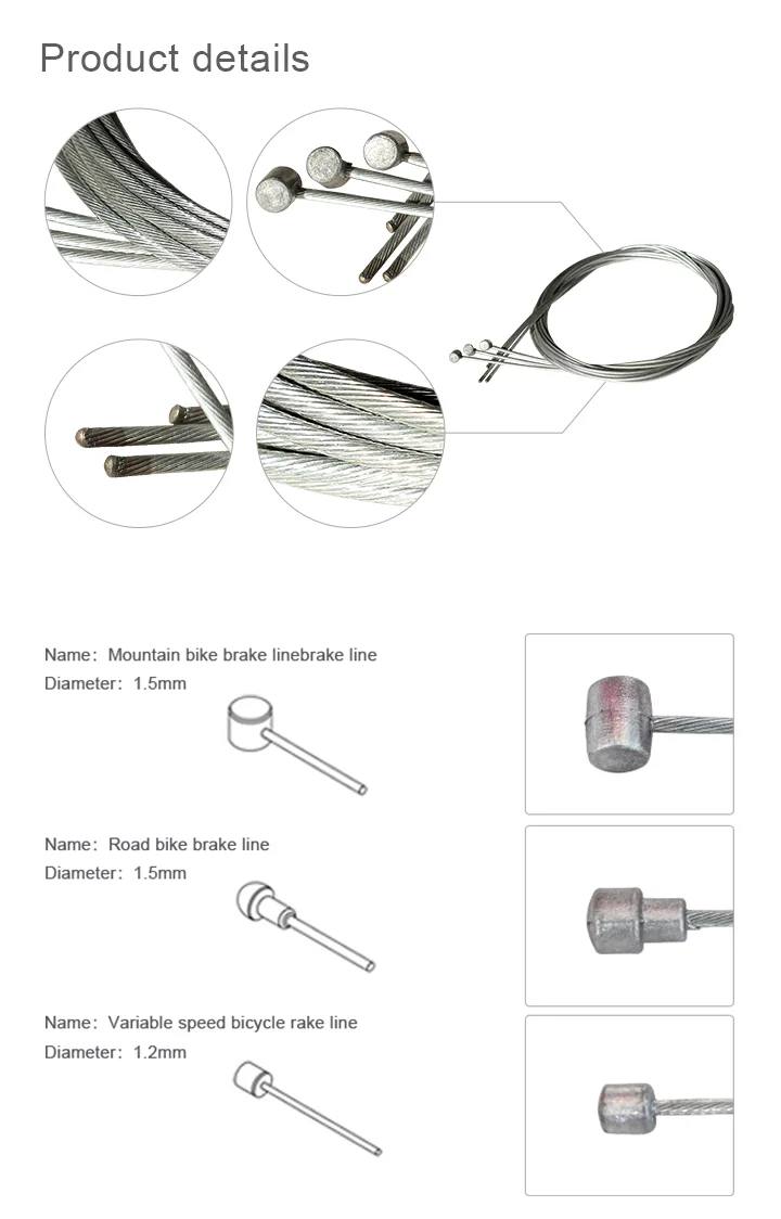 free post Bike inner brake cable wire BARREL end £1.58 each if you buy 4 