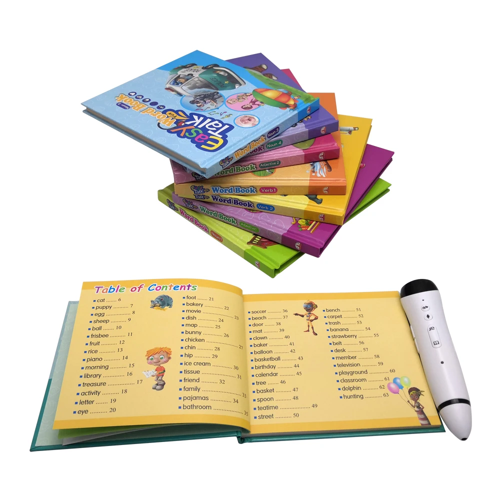 2018 Best Selling Kids English Words Dictionary Colouring Alphabet