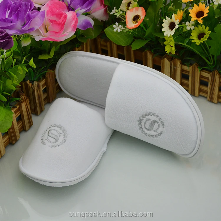 Alibaba Wholesale Cheap Disposable Non-woven Slippers For Hotel ...