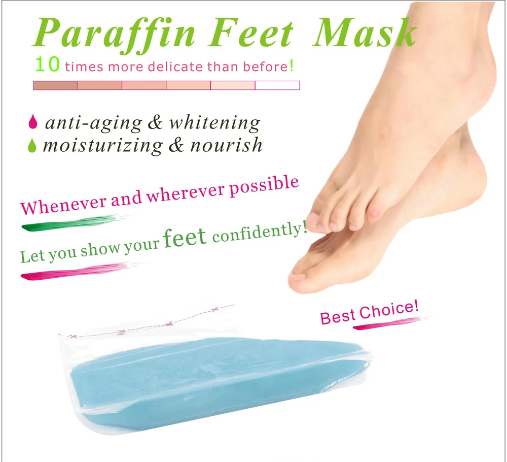 Waxkiss 3d Design Disposable Paraffin Beauty Wax Sock Parafin Foot Mask