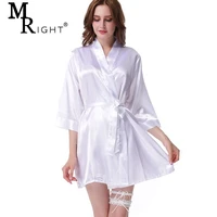 

Women's Bridal Robes Satin Bride and Bridesmaid Wedding Party Dress