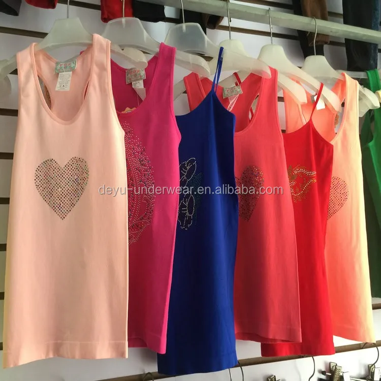 

0.85USD Lots Of Colors Seemless Girls And Ladies Women's Tank Top/Underwear/Lingerie (gdzw082)