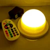 FAST Free Shipping Remote control under table led light for wedding decoration and light up furniture