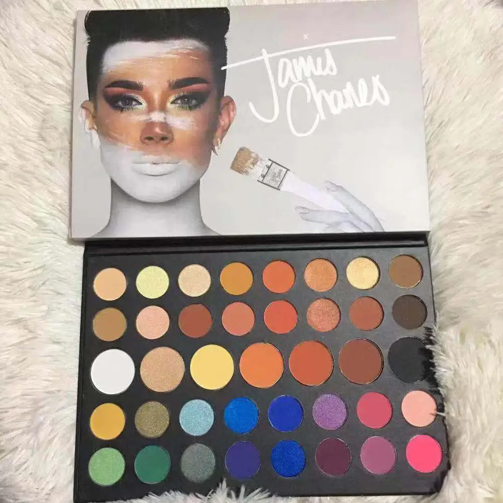 

Brand Cosmetics Wholesale Morphe 39 Colors James Charles maquillaje Eyeshadow Pigment Palette Makeup