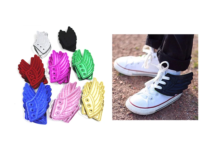 Adult fairy wing shoe decoration wings good for canvas shoe
