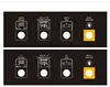 Smart Electronics 100% test industrial membrane keyboard and custom made membrane switch