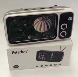 Retro TV Style Phone Stand Sound Amplifier
