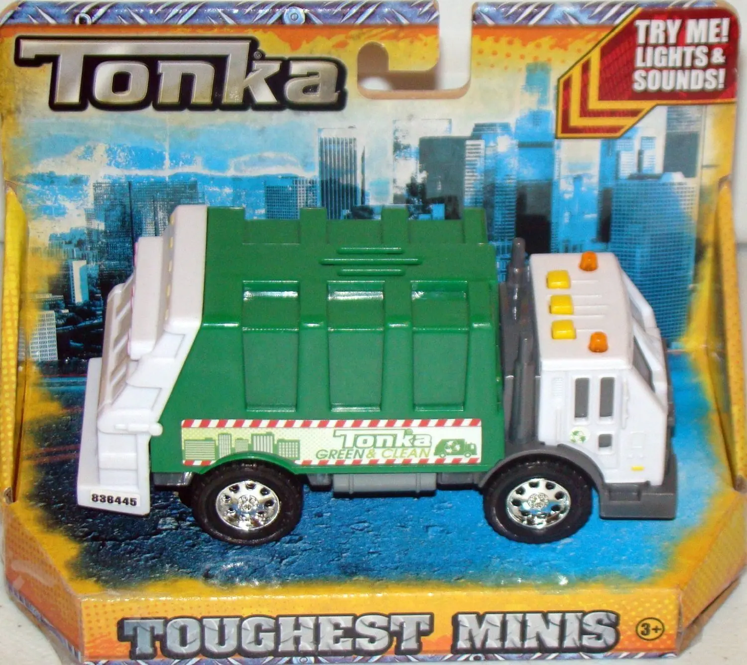 tonka toughest minis recycling garbage truck