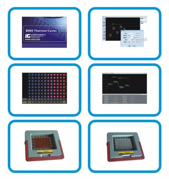 Nade Lab Clinical Analytical Instrument Smart Gradient PCR(Polymerase Chain Reaction) instrument B960