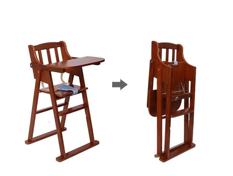 Folding Wooden Baby High Chair Buy Wooden Baby Highchair,Folding