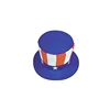 Promotional Items Customized Hat Shape PU Foam Soft Toys Hat Stress Relief Balls