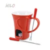 Sweetheart Chocolate Cheese Fondue Mug