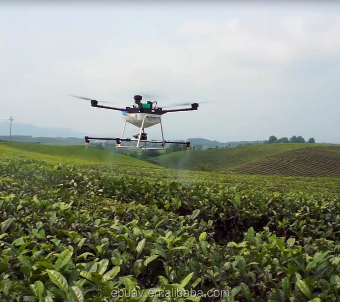 Precision farming with microdrones