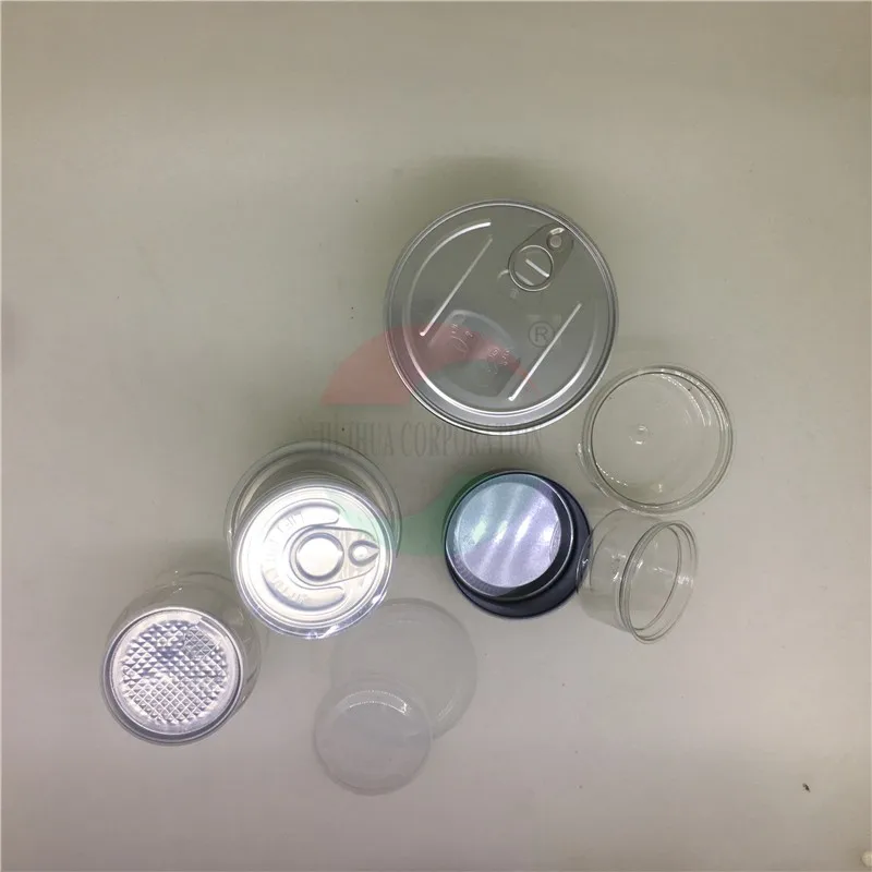 Smell Proof Plastic Weed Container Bpa Free Pet Hemp Jar With Label