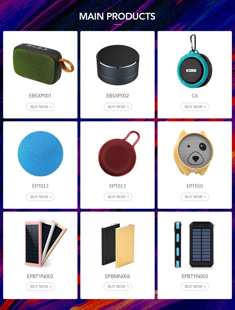 Ekinge New Products Fabric Mesh Small bluetooth Speaker with TF card - ANKUX.COM