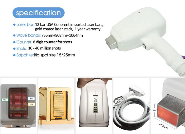 2020 New Arrivals ! Factory Price Diode Laser Hair Removal Elight Diode ND Yag RF /  Laser Hair Removal Machine Price