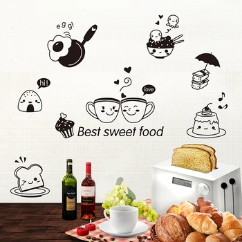 Most Sale Kitchen Sticker Removable Wall Kitchen Tile Stickers