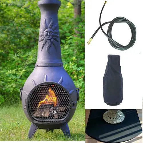 Buy Blue Rooster Sun Stack Model Charcoal Color Propane Gas