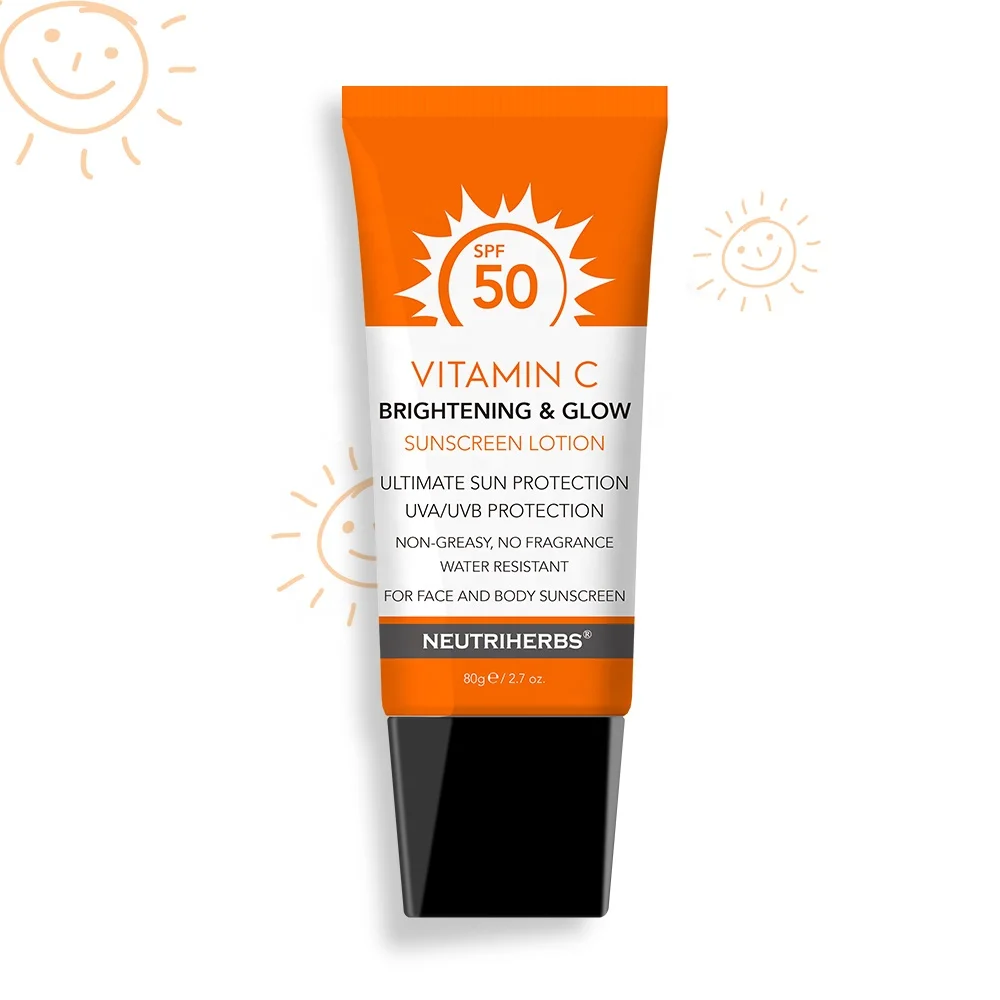 

OEM/ODM Prevent Sunburn Mineral Sunblock Sun Cream 50 SPF Sunscreen Lotion