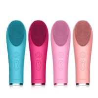 

2019 Factory Wholesale Home Beauty Electric Waterproof Silicone Face Pore Cleanser Massager Facial Cleaning Brush