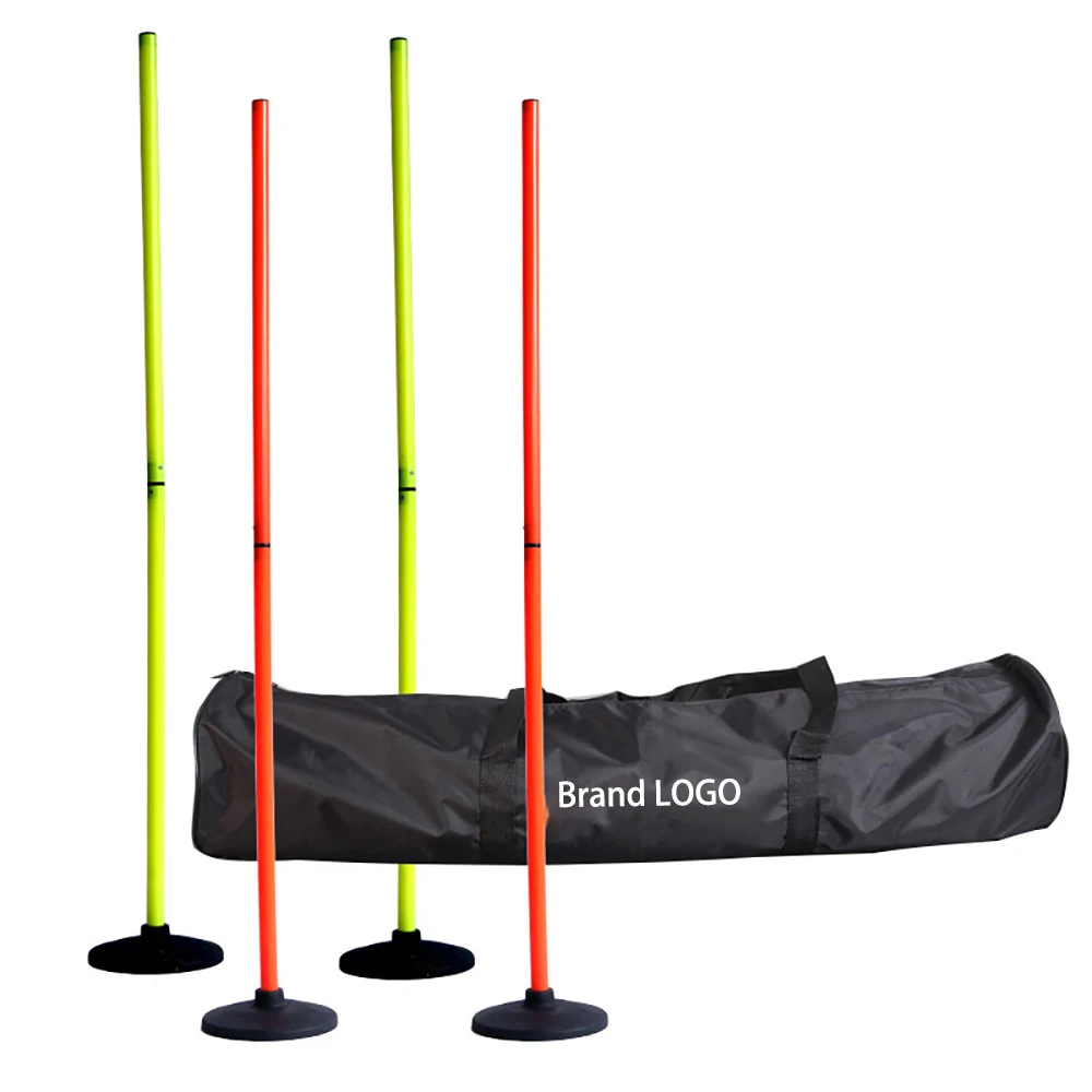 

sports coaching Football Basketball soccer Speed Agility Training Poles, Orange or fluorescent green