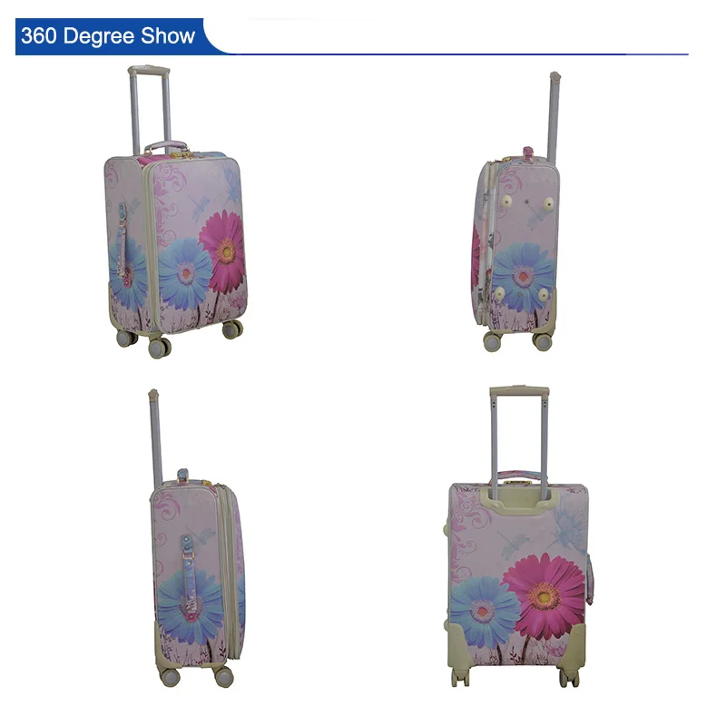 Source 2018 New Design Pu Printing Wholesale Vintage Suitcases Unique Girls Ladies  Designer Luggage Sets on m.